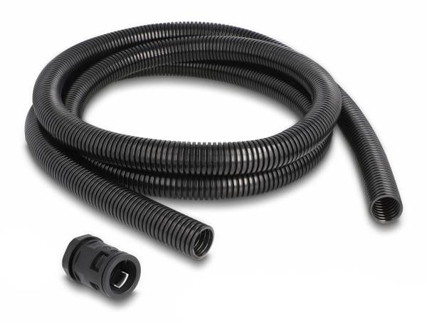 Delock 60465 60465 Kabelschlauch 21.2 mm (max) Schwarz 1 St.