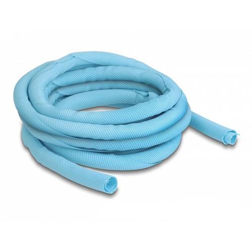Thumbnail - Delock Kabel-Bündelschlauch Polyester Blau (Ø x L) 10 mm x 5 m 1 St. 20880