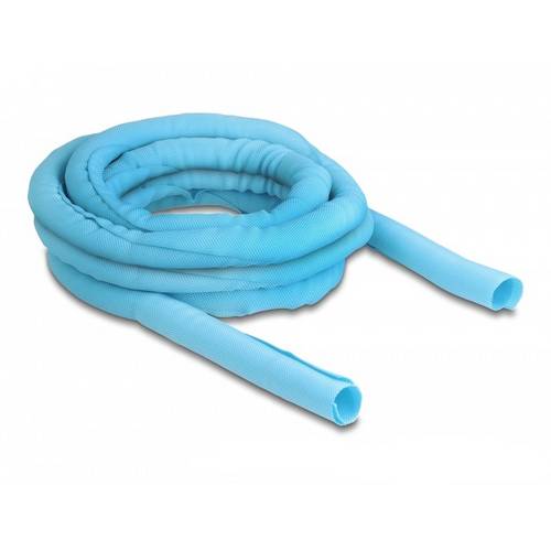 Thumbnail - Delock Kabel-Bündelschlauch Polyester Blau (L x B) 5 m x 19 mm 1 St. 20882