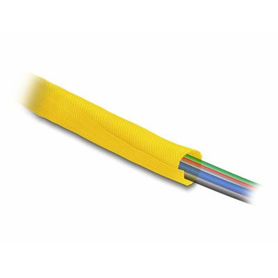 Delock Kabel-Bündelschlauch Polyester Gelb flexibel (Ø x L) 25 mm x 2 m 1 St. 20871-2