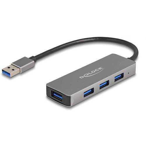 Thumbnail - Delock 63171 USB 3.2 Gen 1-Hub (USB 3.0) Grau