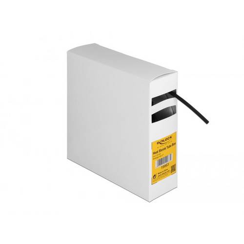 Thumbnail - Delock 19963 Schrumpfschlauch Schwarz 3 mm Schrumpfrate:3:1 1 St.