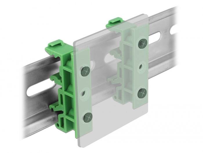 Delock 65961 Hutschienenadapter 1 St. Bag-2