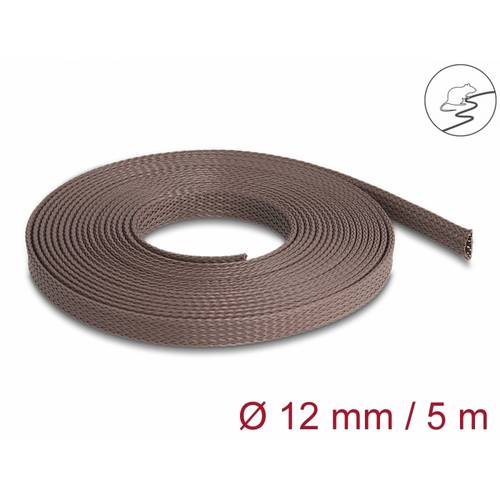 Thumbnail - Delock 20904 20904 Geflechtschlauch Braun Polyester 5 m 1 St.
