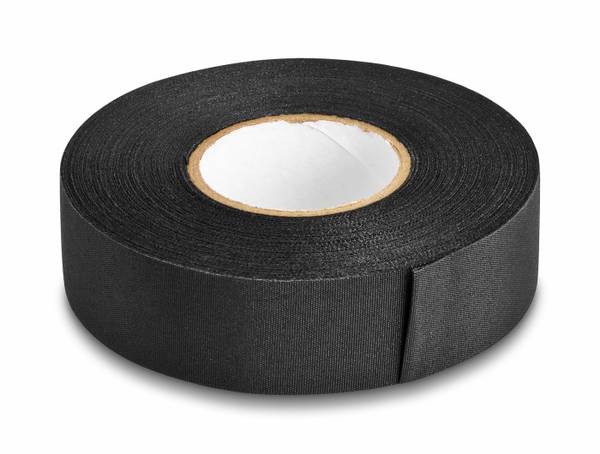 Delock 20912 20912 Gewebeklebeband  Schwarz (L x B) 25 m x 25 mm 1 St.