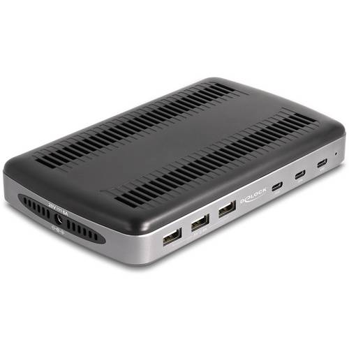 Thumbnail - Delock 41461 USB Ladegerät 112 W USB-A, USB-C® USB PD Grau, Schwarz Steckdose USB Power Delivery (USB-PD)