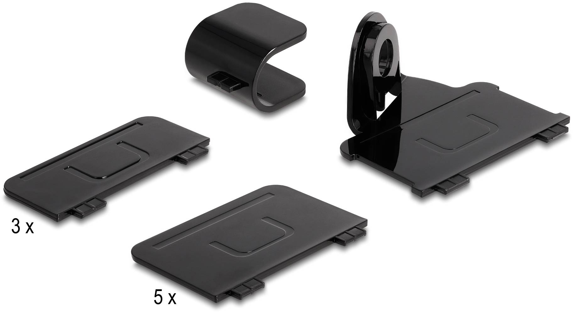 Delock 41461 USB Ladegerät 112 W USB-A, USB-C® USB PD Grau, Schwarz Steckdose USB Power Delivery (USB-PD)-3