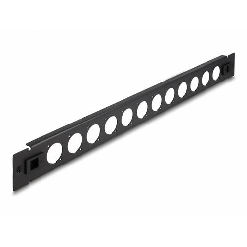 Delock 66900 Patch-Panel Schwarz