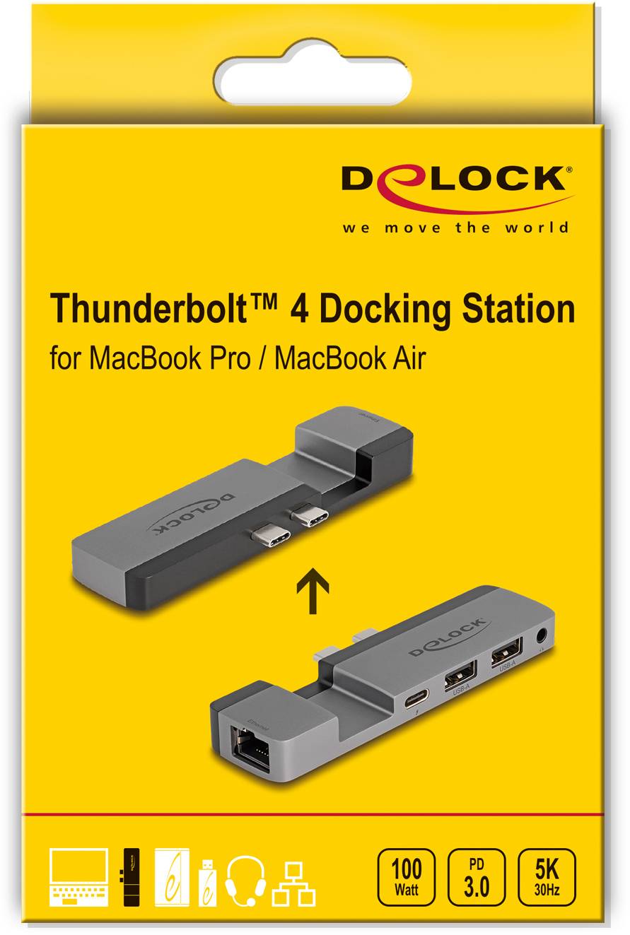 Delock USB-C® Dockingstation 87757-4