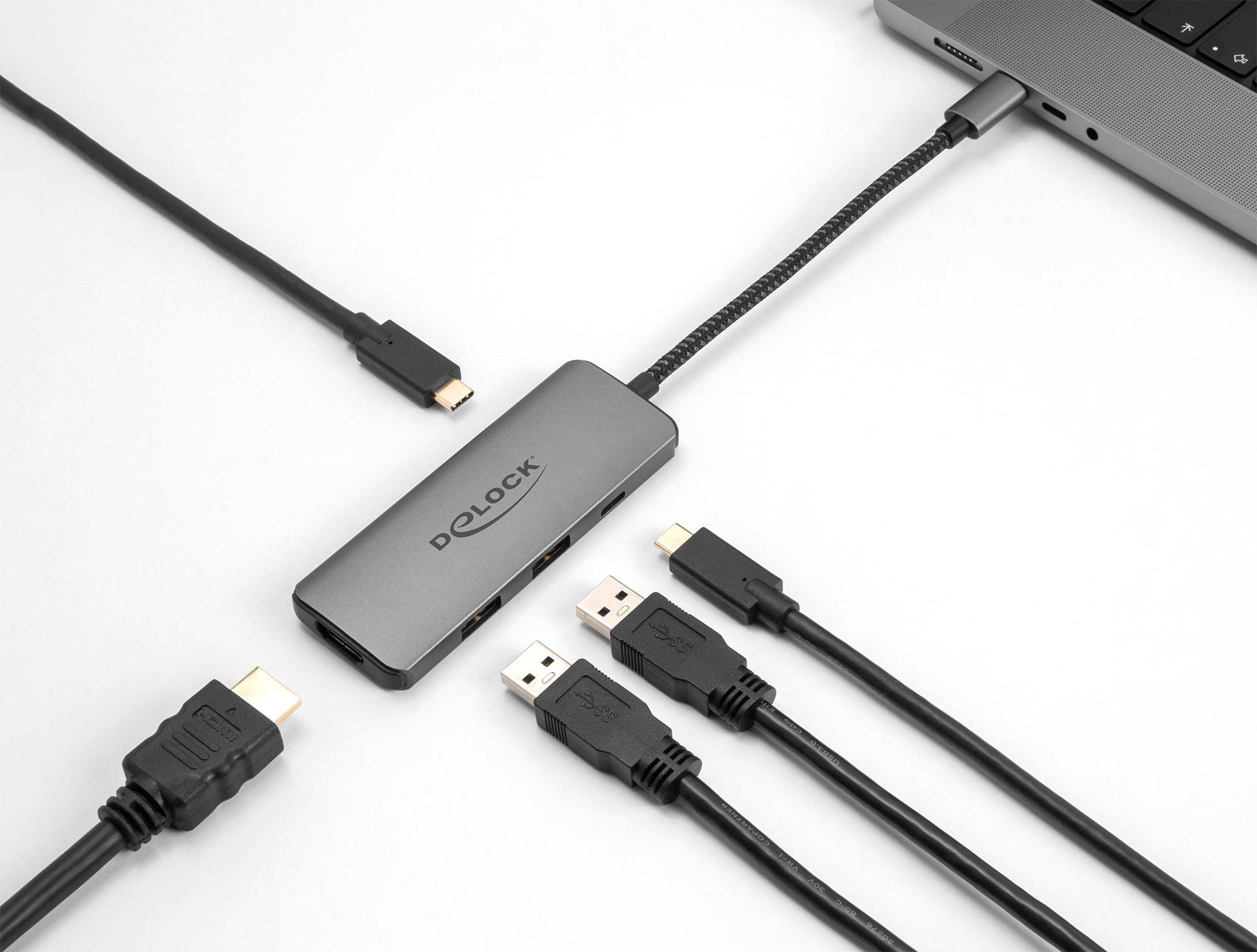 Delock USB-C® Dockingstation 87804-3