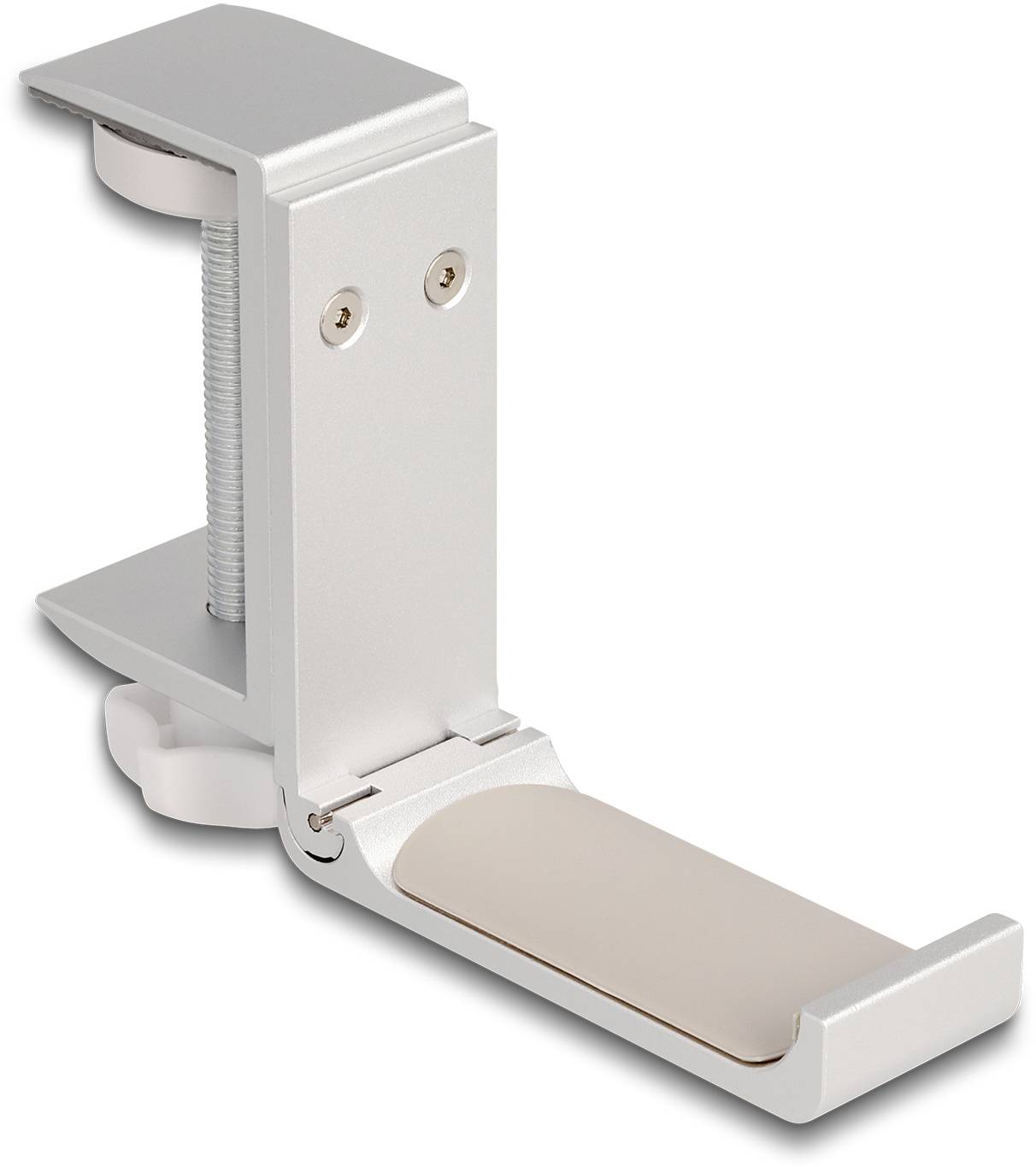 Delock 18450 Kopfhörerhalterung Silber-1