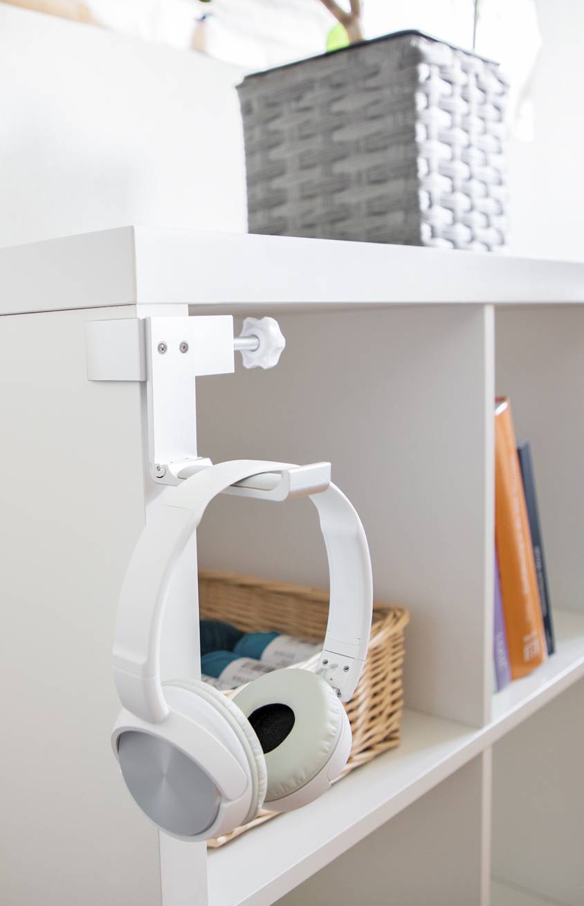 Delock 18450 Kopfhörerhalterung Silber-5