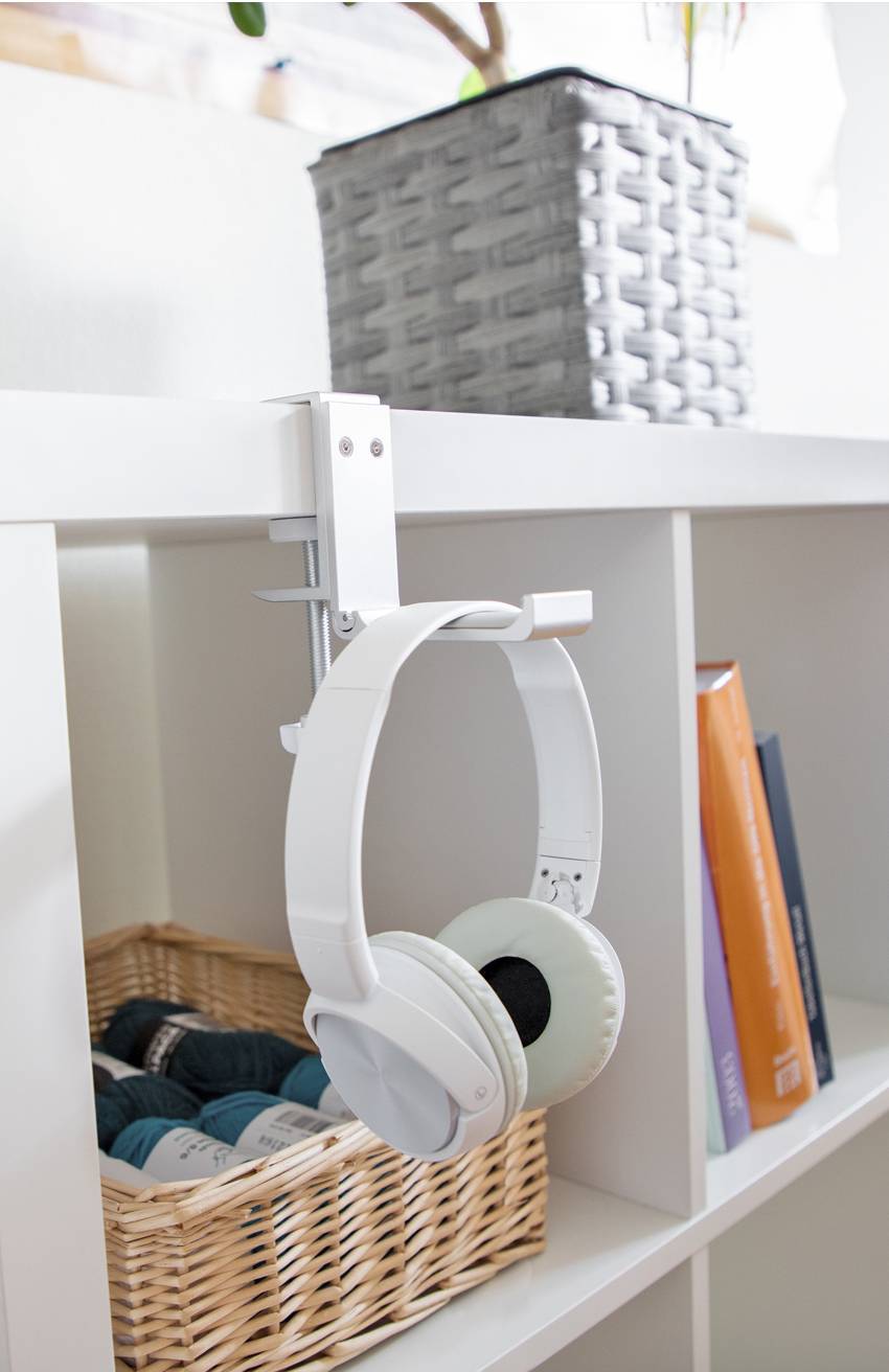 Delock 18450 Kopfhörerhalterung Silber-6