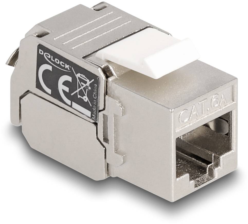 Delock 87856 RJ45-Einbaumodul Keystone CAT 6a 1 St.