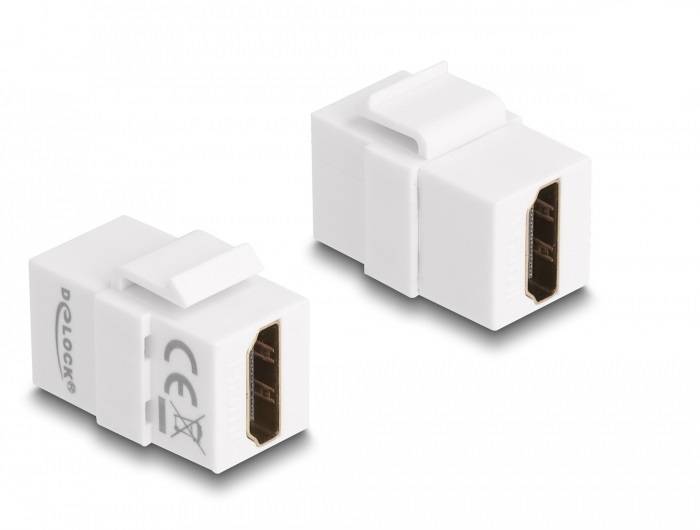 Delock 87876 HDMI-Einbaumodul Keystone Kabel 1 St.-1