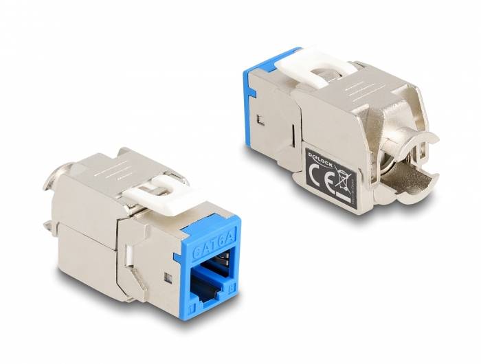 Delock 87896 RJ45-Einbaumodul Keystone CAT 6a 1 St.-4