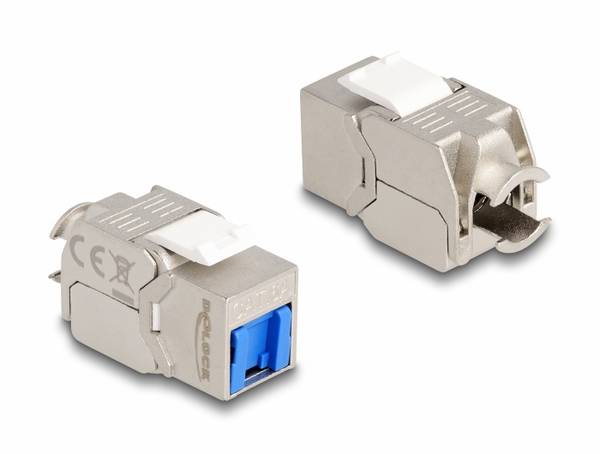 Delock 87898 RJ45-Einbaumodul Keystone CAT 6a 1 St.