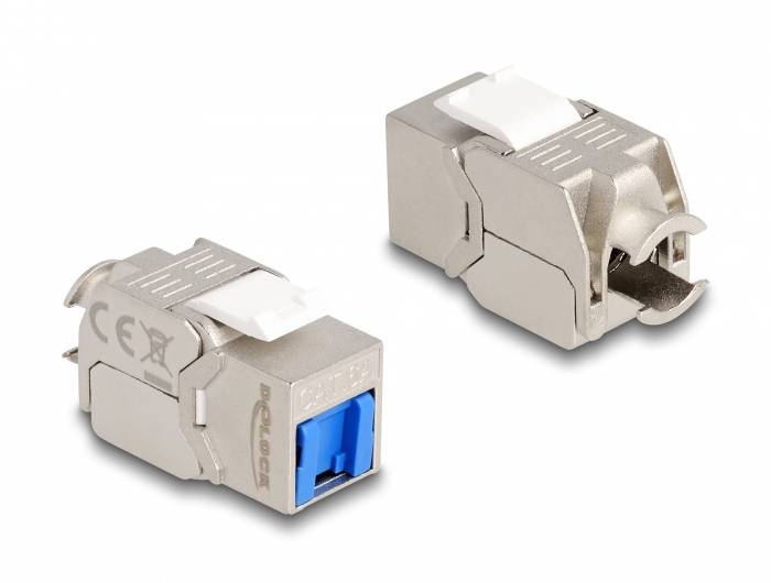 Delock 87898 RJ45-Einbaumodul Keystone CAT 6a 1 St.-1