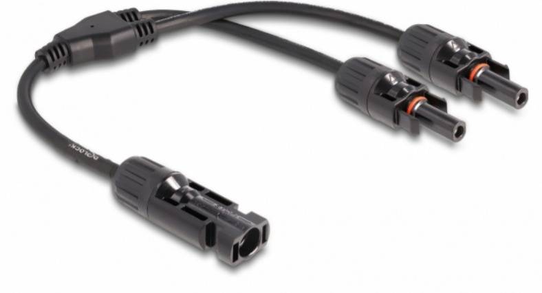Delock 88222 88222 Solar-Kabel 4 mm² Kabellänge 30 cm-1