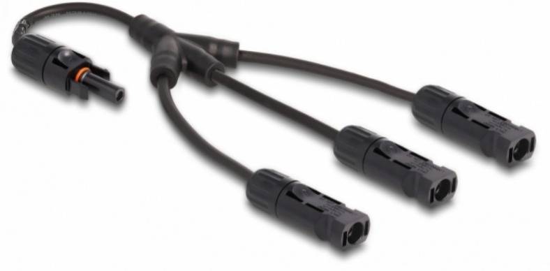 Delock 88225 88225 Solar-Kabel 4 mm² Kabellänge 35 cm