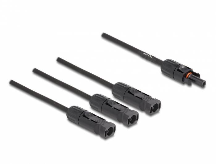 Delock 88225 88225 Solar-Kabel 4 mm² Kabellänge 35 cm-2