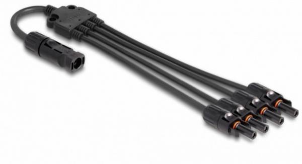 Delock 88226 88226 Solar-Kabel 4 mm²  Kabellänge 50 cm