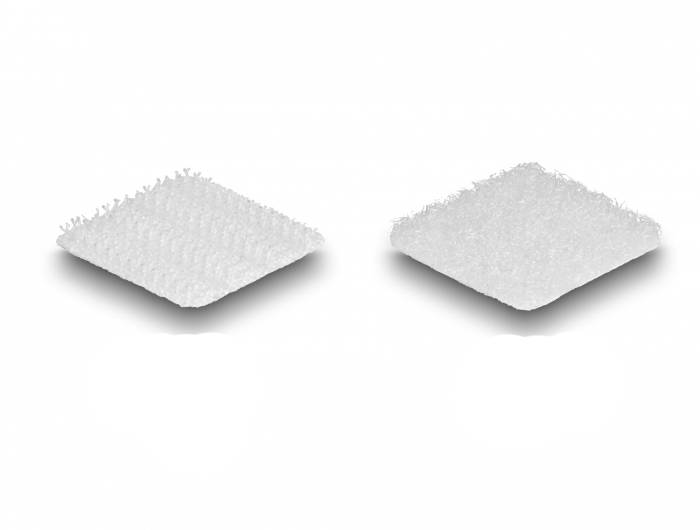 Thumbnail - Delock Klettpunkt Weiß 64 St.