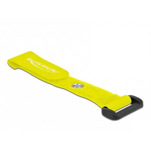 Thumbnail - Delock Klettkabelbinder (L x B) 150 mm x 20 mm Gelb 5 St.