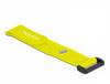 Delock Klettkabelbinder (L x B) 190 mm x 25 mm Gelb 5 St.