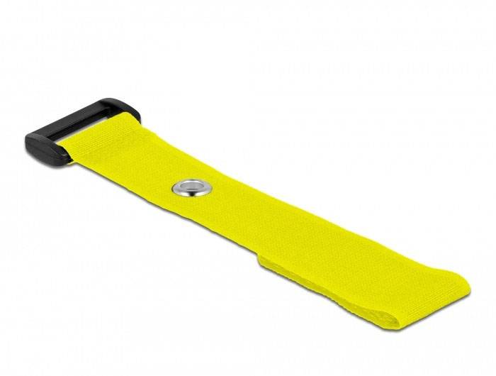 Delock Klettkabelbinder (L x B) 190 mm x 25 mm Gelb 5 St.-3