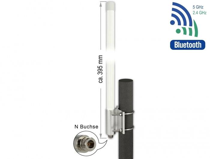 Delock 12632 12632 WLAN Antenne 8 dBi 2.4 GHz-1