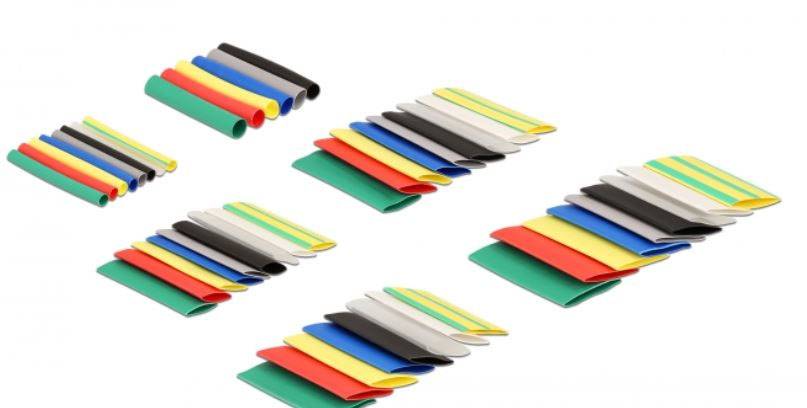 Thumbnail - Delock 19400 Schrumpfschlauchsortiment Mehrfarbig Schrumpfrate:2:1 1 St.