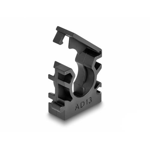 Thumbnail - Delock Kabelschlauchhalter Kunststoff Schwarz (B x H) 30 mm x 12.5 mm 8 St.
