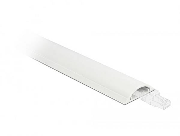Delock Kabelkanal - 1 m - weiß - Kabelkanal 50 x 12 mm - Länge 1 m weiß