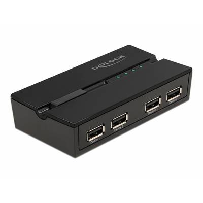 Delock 11494 USB 2.0-Umschalter Schwarz-0