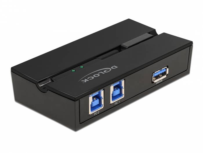 Delock 11495 USB-Hub Schwarz-1