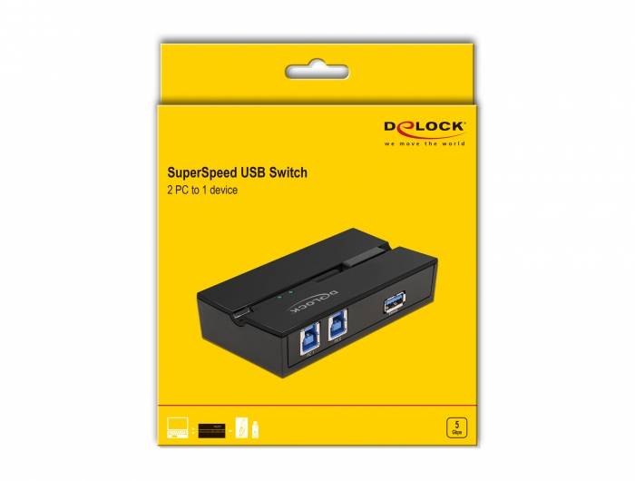 Delock 11495 USB-Hub Schwarz-4