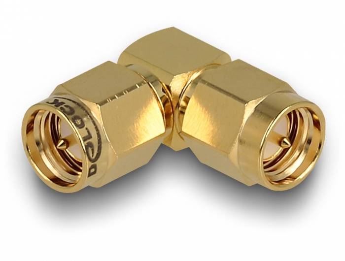 Delock 12020 12020 SMA-Adapter SMA-Stecker - SMA-Stecker 1 St. Piece-1