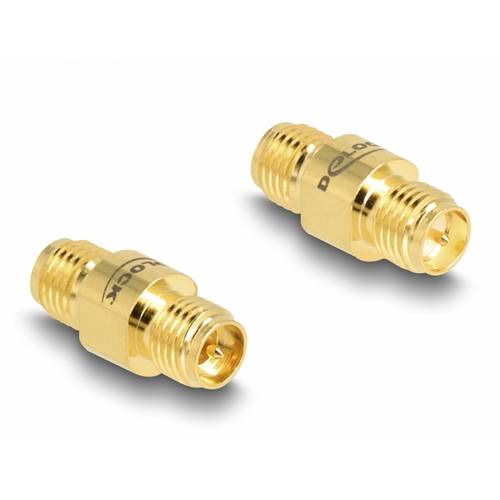 Thumbnail - Delock 12093 12093 HF-Adapter RPSMA-Buchse - RPSMA-Buchse 1 St.