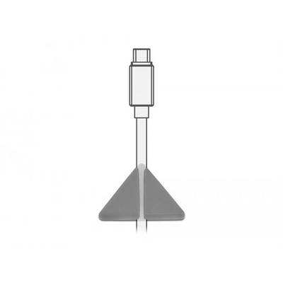 Delock Kabel-Halteclips Thermoplast Grau, Weiß (L x B x H) 22 x 22 x 30 mm 1 Set 18328-5
