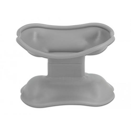 Thumbnail - Delock Anwickelclip 18335 Schwarz, Grau, Weiß 1 Set