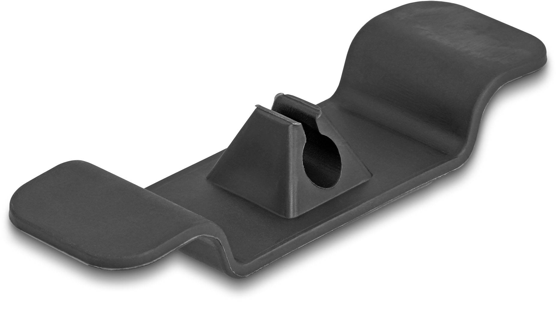 Delock Kabel-Halteclips Thermoplast Schwarz 3 St. 18447-1