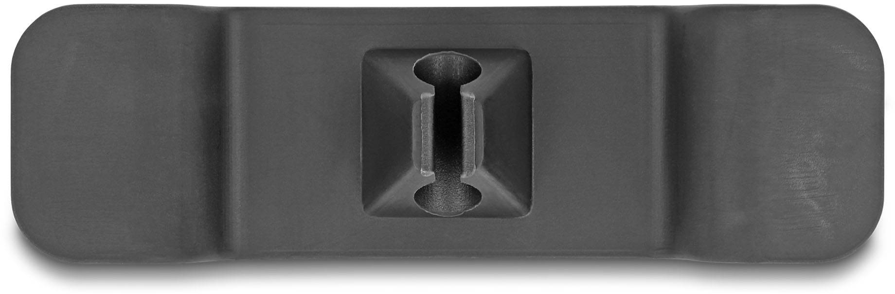 Delock Kabel-Halteclips Thermoplast Schwarz 3 St. 18447-3