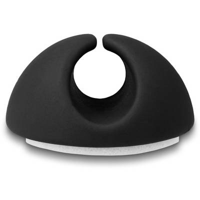 Delock Kabel-Halteclips Thermoplast Schwarz, Grau (B x H) 29 mm x 15 mm 1 Set 18452-5