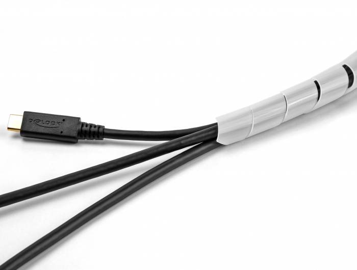 Thumbnail - Delock 19025 19025 Kabelschlauch 10 mm (max) Transparent 1 St.