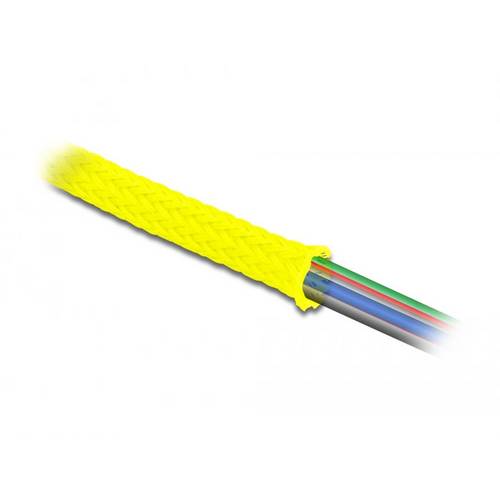 Thumbnail - Delock 20750 20750 Geflechtschlauch Gelb Polyester 1 St.