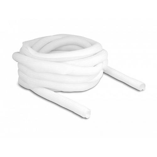 Thumbnail - Delock 20816 20816 Geflechtschlauch Weiß Polyester 10 m 26 mm (max) 1 St.