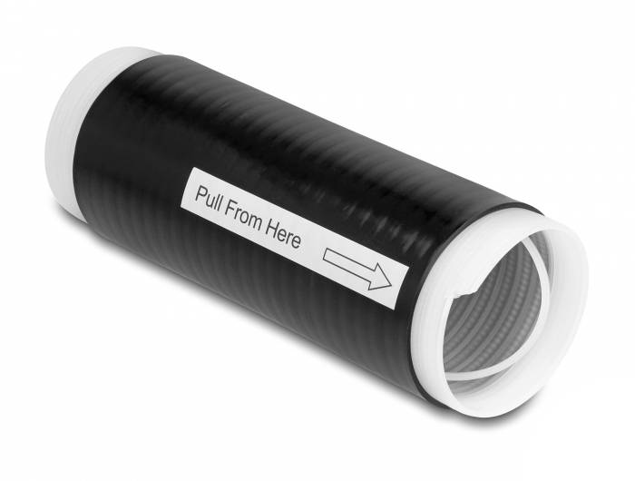 Delock 20890 Kaltschrumpfschlauch Schwarz 45 mm 10.5 mm 1 St.-1