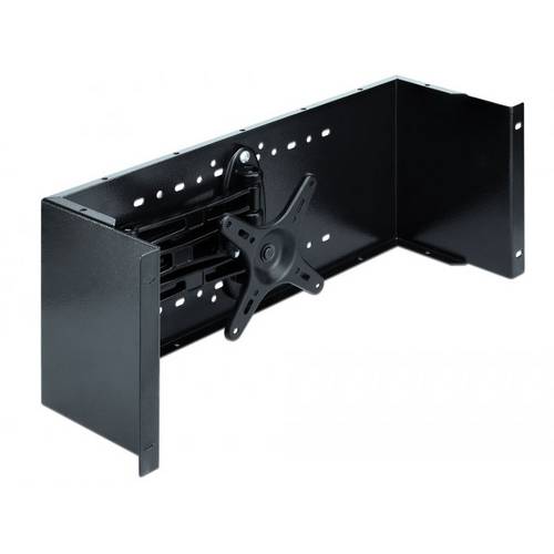 Thumbnail - Delock 42629 Monitorhalterung Schwarz Neigbar, Höhenverstellbar, Schwenkbar