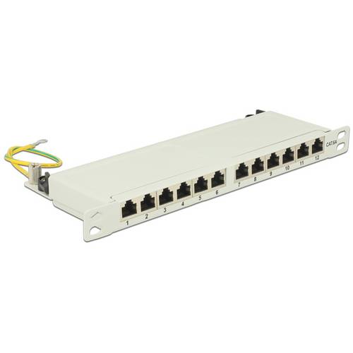 Delock 43311 Patch-Panel 0.5 HE Grau